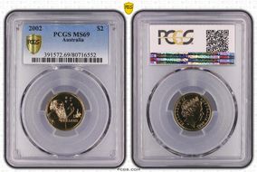 2002 $2 MS69