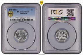 1954(m) 6D MS65