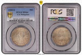 1905-S 50C MS64