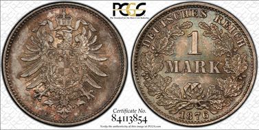 1876-C Mark J-9 MS66+