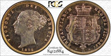 1875 1/2 Sov S-3860D MS64