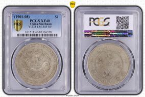 (1901-08) $1 LM-345 NF 庫 CN XF40