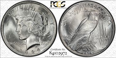 1923 $1 MS66+