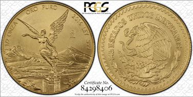 2016-Mo 1/2 oz Libertad Au MS70