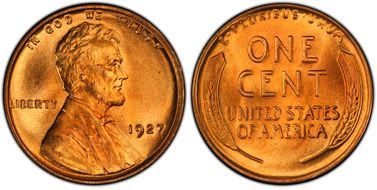 1927 1C MS67+ RD