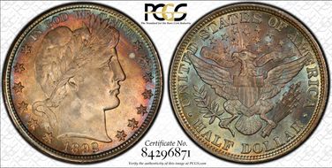 1892 50C MS67