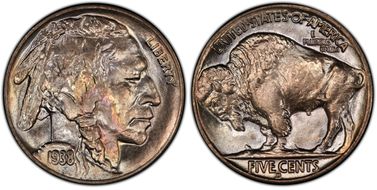 1938-D/D 5C Buffalo MS67+