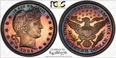 1894 25C PR68