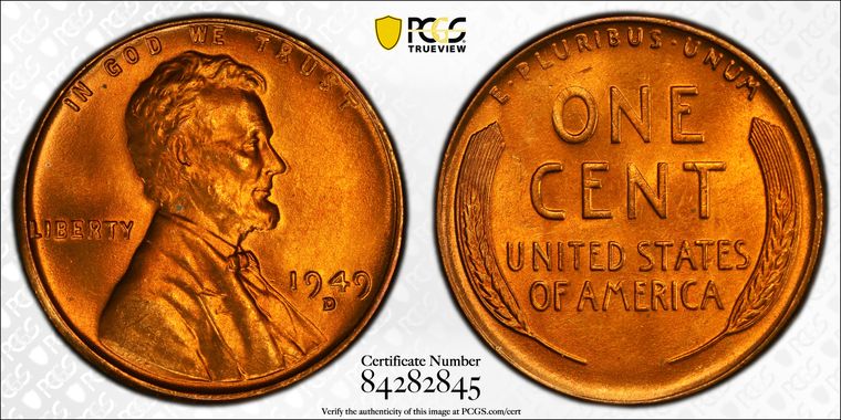 Cert 84282845 - Coin Image