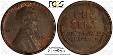 1945 1C AU58BN