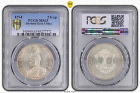 1894 2 Rup KM-5 MS63