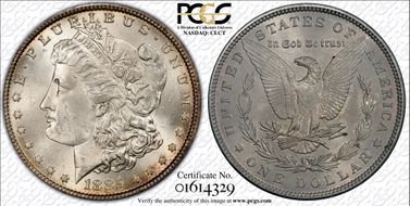 1885 $1 MS63