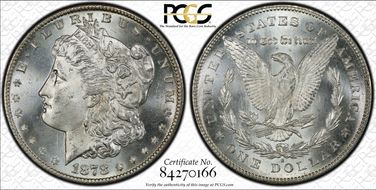 1878-S $1 MS65