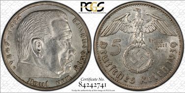 1939-E 5 Mk J-367 AU58