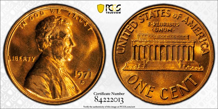 Cert 84222013 - Coin Image