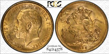 1916-P Sov S-4001 MS63