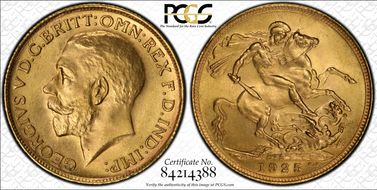 1925-S Sov S-4003 MS65