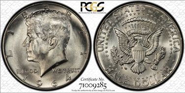 1964-D 50C DDO FS-104 MS67