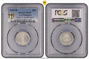 1929-M 20C Allen-11.19c RP 2nd 9 AU55