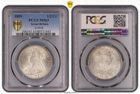1899 1/2 Cr S-3938 MS63