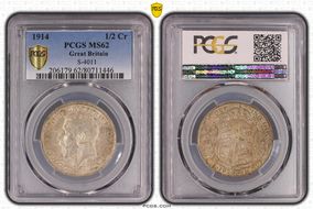 1914 1/2 Cr S-4011 MS62