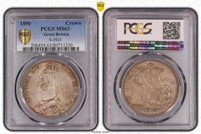 1890 Crown S-3921 MS63