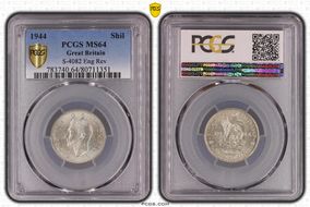 1944 Shil S-4082 English Rev MS64