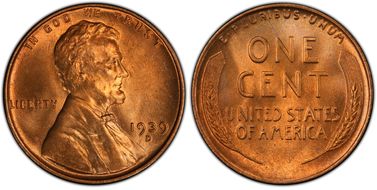 1939-D 1C MS67+ RD