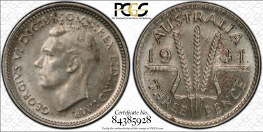 1941(m) 3D KM-37  Ag MS63