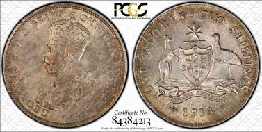 1913 Florin MS65
