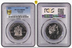 2001 50C Victoria MS66