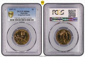 1997-S $1 Kingsford Smith MS66