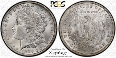 1897-O $1 MS62