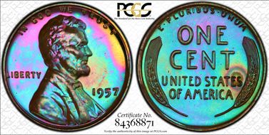 1957 1C PR66RB