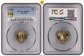 1989 $2 MS69