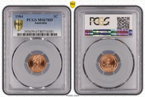 1984 1C MS67RD