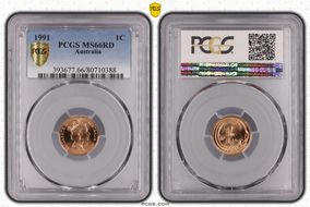 1991 1C MS66RD