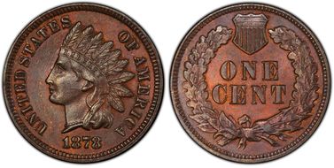 1878 1C MS65BN