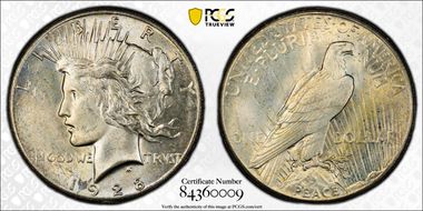 1928 $1 MS64