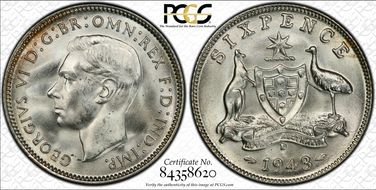 1943-D 6D KM-38  Ag MS65