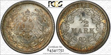 1915-F 1/2 Mk J-16 MS68