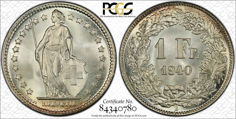 Cert 84340780 - Coin Image