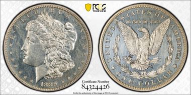 1889 $1 PR63