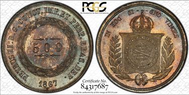 1867 500 R Mald-598.06 MS66