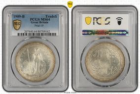 1909-B Trade$ Prid-19 MS64