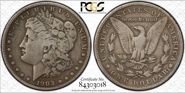 1903-S $1 Micro S F12