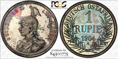 1904-A Rupie PR65CAM