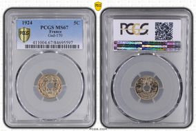 1924 5C Gad-170 F-122 MS67