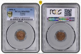 1896-A 1C Gad-88 F-104 MS65RB