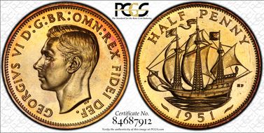 1951 1/2D S-4118 PR66RD